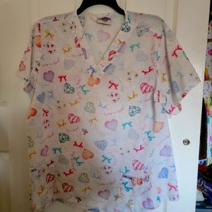 Womens Scrub Top